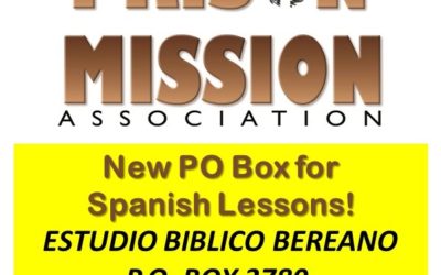 Correction for zip code of our new PO Box for Spanish Lessons!