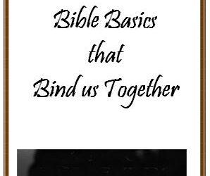 #26 Bible Basics that Bind us Together -PMA Blog -Devos by Pastor Hollier