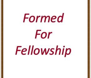 #29 Formed For Fellowship -PMA Blog -Devos by Pastor Hollier